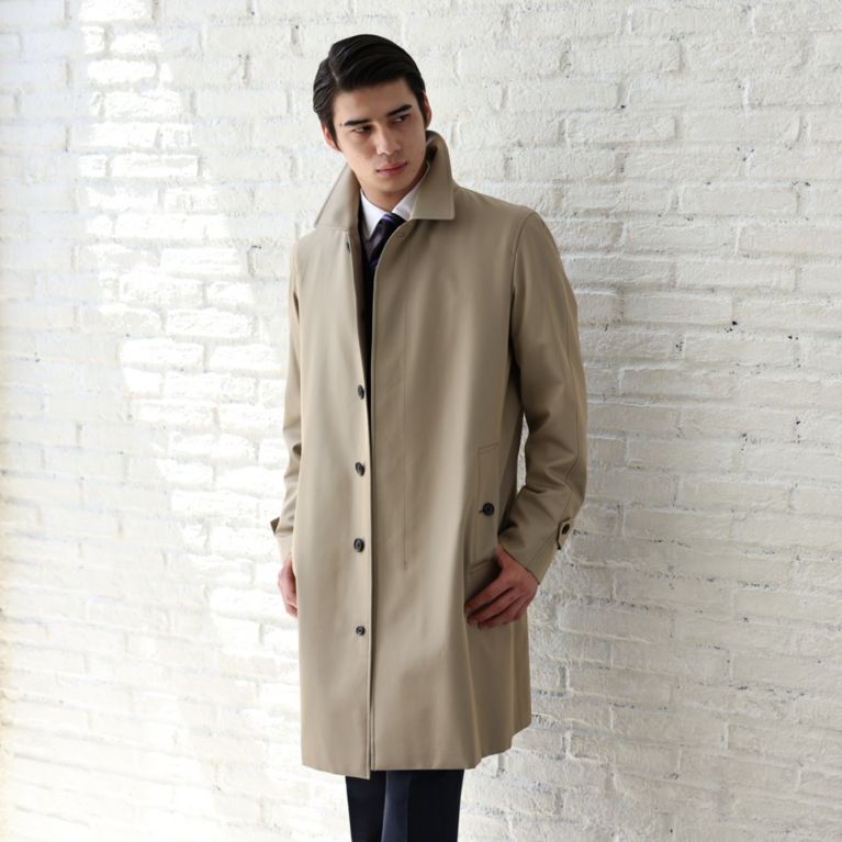 SANYOCOAT MEN☆バルマカーンコート〈100年コート〉ライナー付き！-