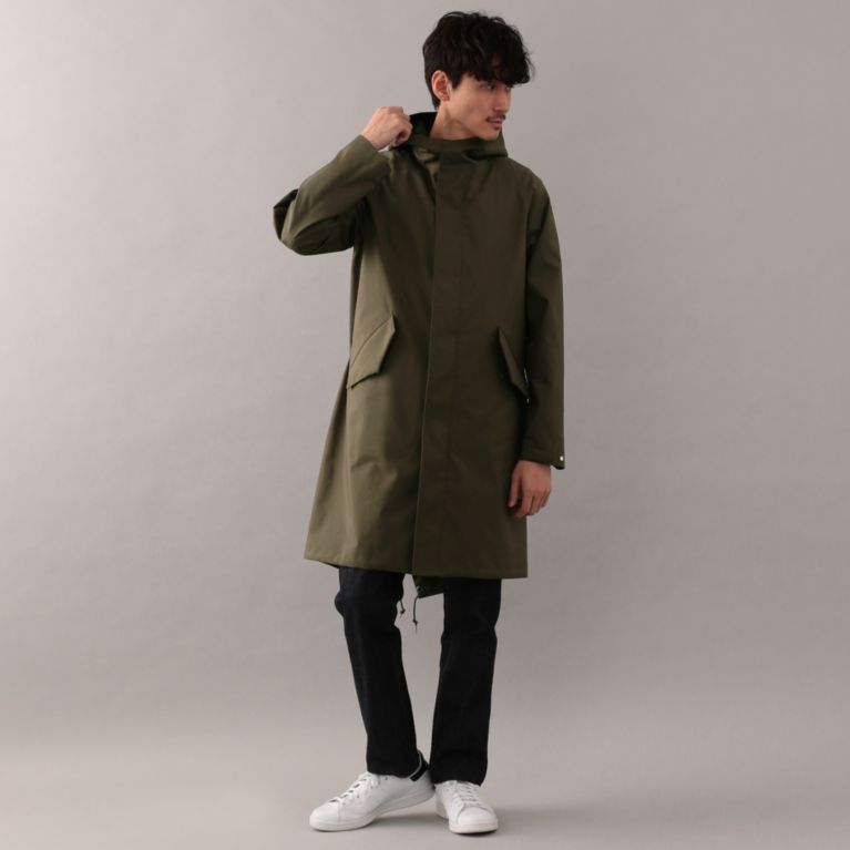 35%OFF！SALE＜三陽商会＞【サンヨー コート メン(SANYO COAT MEN)】＜UMBRELLA COAT＞3WAYダウンインナーモッズコート カーキ 送料無料 ＆ 定価 106920円から 37800円値引！画像