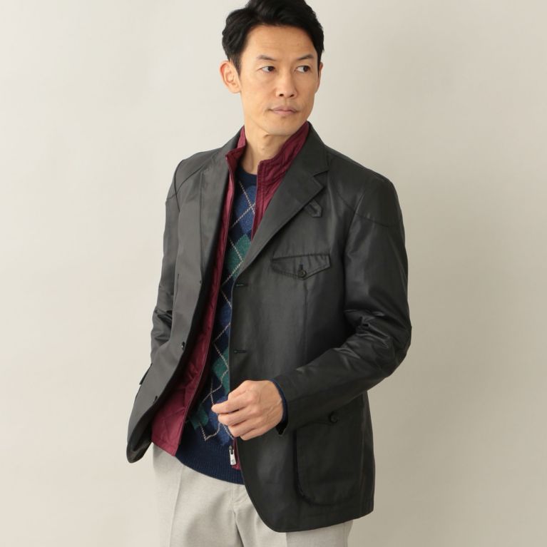 The Scotch House ザ スコッチハウス ジャケット 3way ハンティングジャケット Sanyo Istore サンヨー アイストア