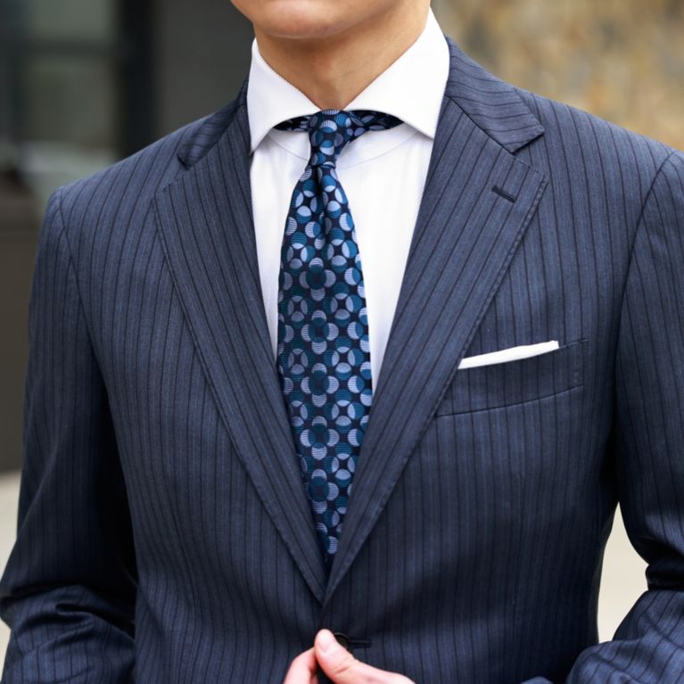 ネクタイ オーバルフラワー ネクタイ Paul Stuart Men ポール スチュアート メン のメンズファッション通販 三陽商会