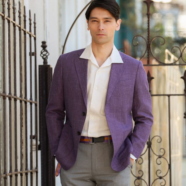 13周年記念イベントが Paul Stuart ウールリネン ハケメジャケット