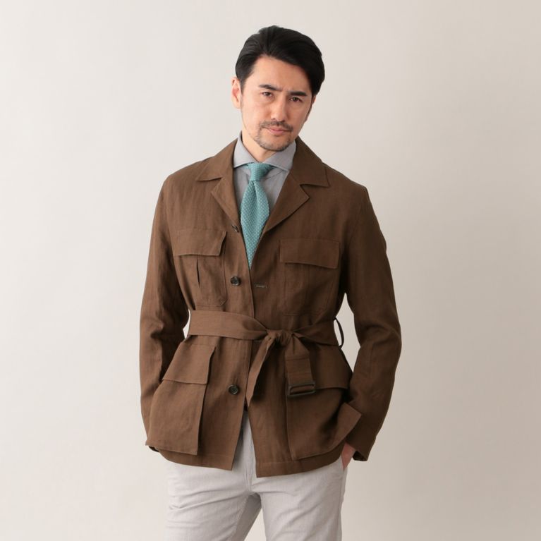 サファリジャケット その他ブルゾン Paul Stuart Men ポール スチュアート メン のメンズファッション通販 三陽商会