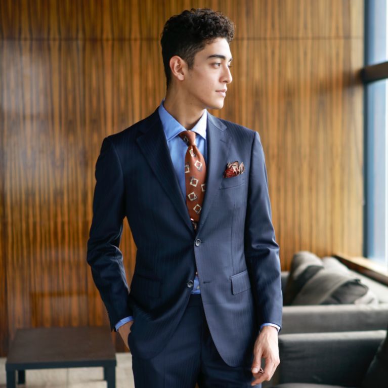 Eastgate Model オルタネイトストライプ スーツ セットアップ Paul Stuart Men ポール スチュアート メン のメンズファッション通販 三陽商会