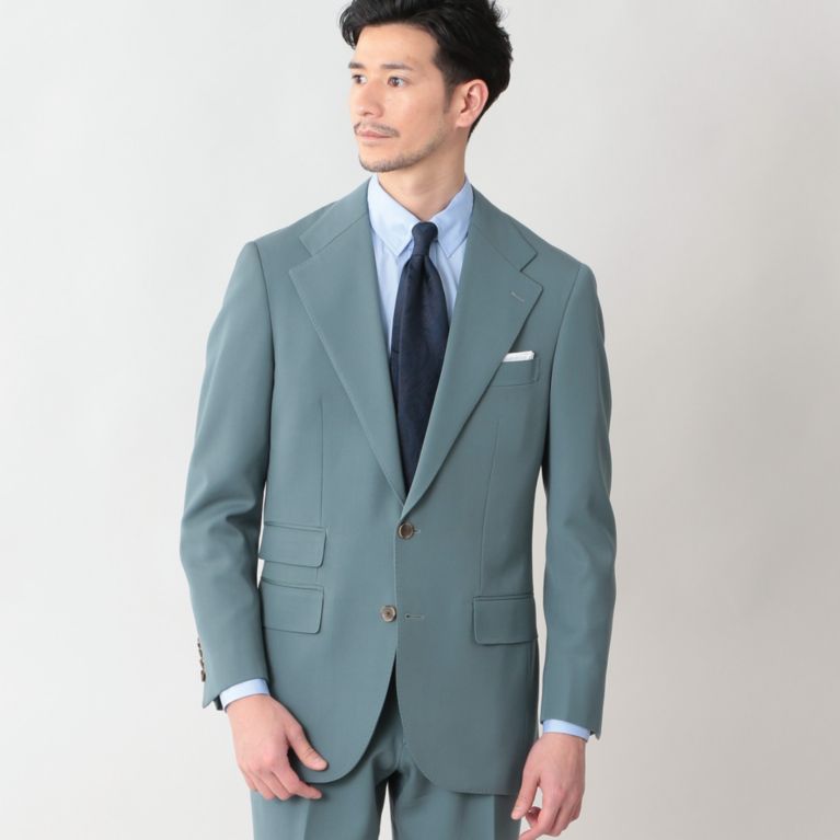 数量限定 Collection Line ピースダイウールギャバジンジャケット セットアップ対応 テーラードジャケット Paul Stuart Men ポール スチュアート メン のメンズファッション通販 三陽商会