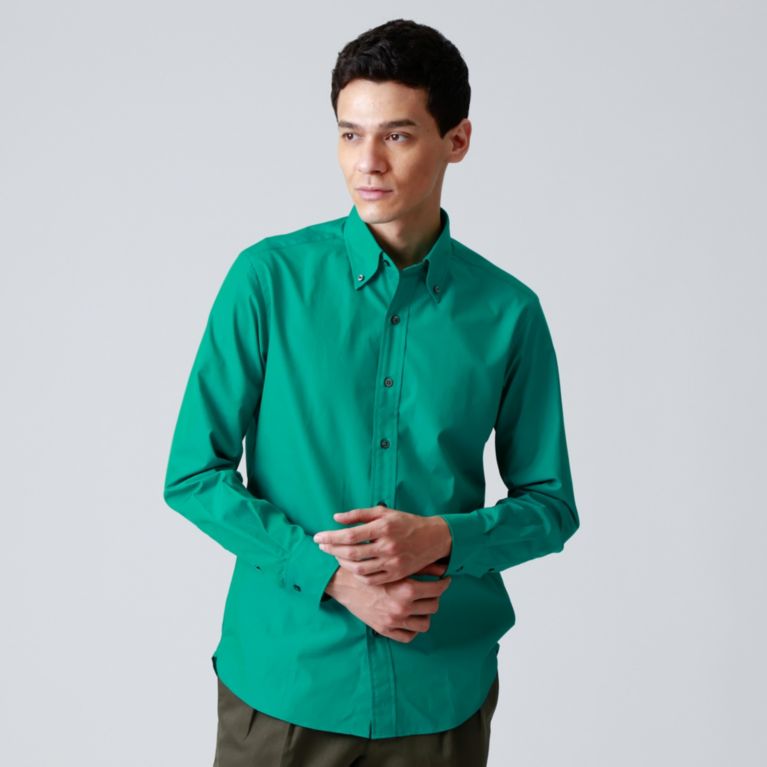 数量限定 Collection Line カラーブロードボタンダウンシャツ シャツ ブラウス Paul Stuart Men ポール スチュアート メン のメンズファッション通販 三陽商会