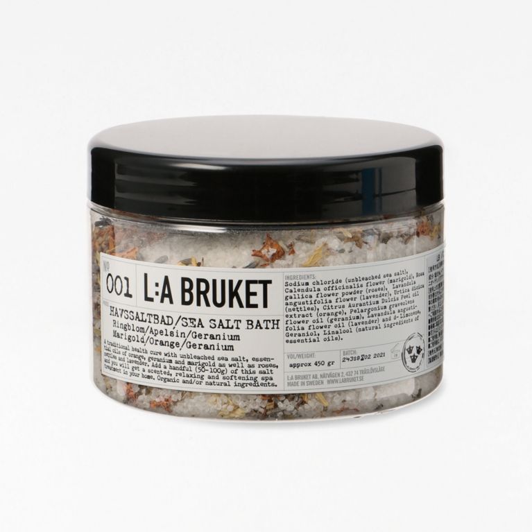 L A Bruket ラブルケット オーガニックシーソルトバス バスソルト 450g Saltbad Bath Salt その他小物 雑貨 Paul Stuart Men ポール スチュアート メン のメンズファッション通販 三陽商会