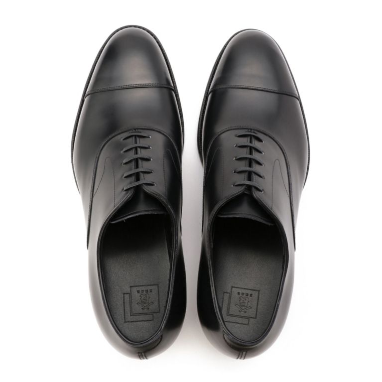 美品 人気モデル　三陽山長 友二郎 外羽根Uチップシューズ　ブラック 25cm 三陽山長】ストレートチップレインシューズ 防水 友二郎 | 藤巻百貨店