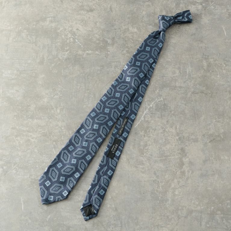 日本製 ジオメトリックシルクネクタイ ネクタイ Epoca Uomo エポカ ウォモ のメンズファッション通販 三陽商会