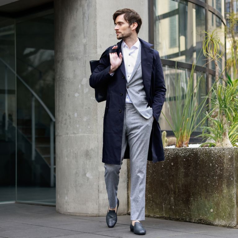 シンプルでおしゃれ 新品EPOCA UOMO【ウォッシャブル】フーデット