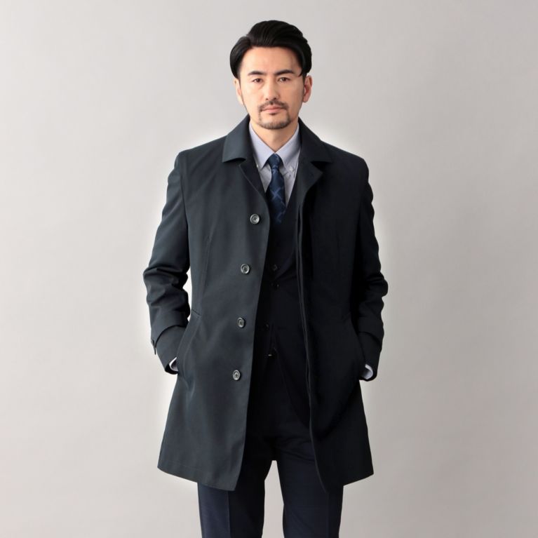 Epoca Uomo エポカ ウォモ コート ステンカラーライナー付きコート Sanyo Istore サンヨー アイストア