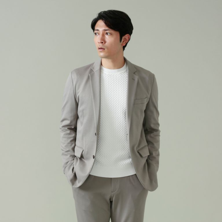 セットアップ ウォッシャブル ダブルジャージージャケット テーラードジャケット Epoca Uomo エポカ ウォモ のメンズ ファッション通販 三陽商会