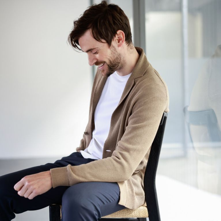 ウォッシャブル ラペルドカーディガン ニット セーター Epoca Uomo エポカ ウォモ のメンズファッション通販 三陽商会