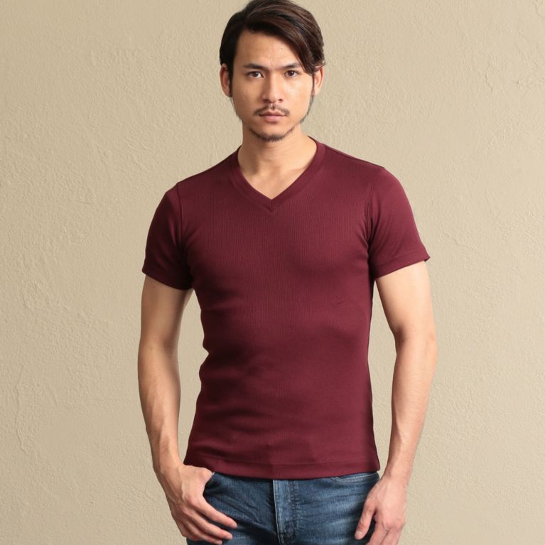 テレコvネックカットソー Tシャツ カットソー Epoca Uomo エポカ ウォモ のメンズファッション通販 三陽商会