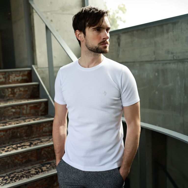 スクエアワッフルカットソー Tシャツ カットソー Epoca Uomo エポカ ウォモ のメンズファッション通販 三陽商会