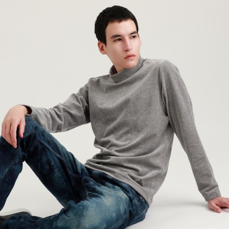 コーデュロイモックネック Tシャツ カットソー Epoca Uomo エポカ ウォモ のメンズファッション通販 三陽商会