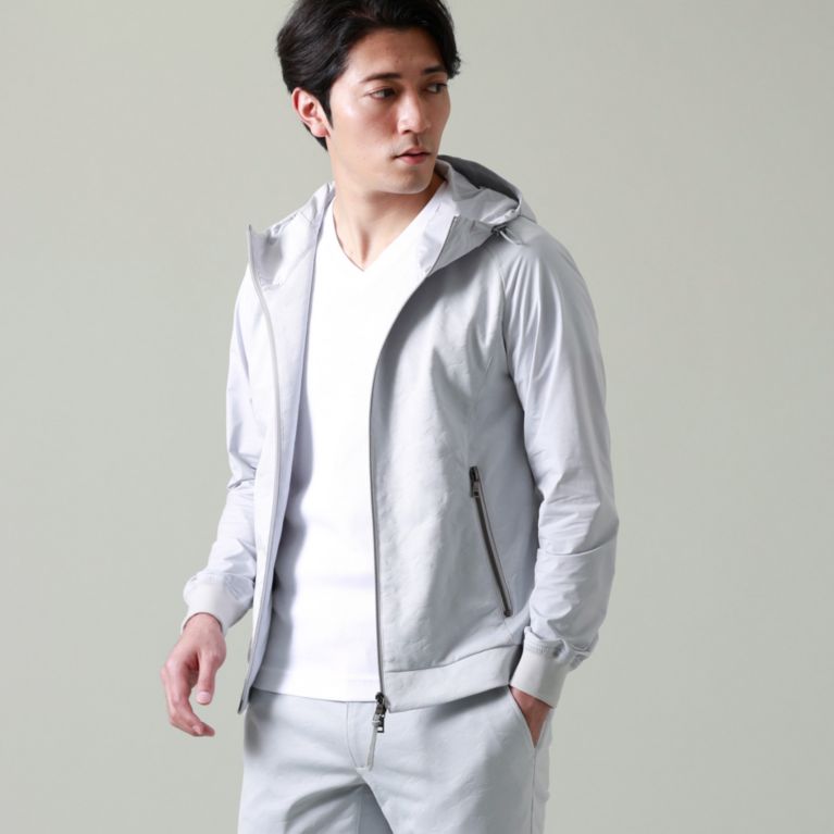 【EPOCA UOMO】 【セットアップ】カモフラコンビパーカ オフホワイト2