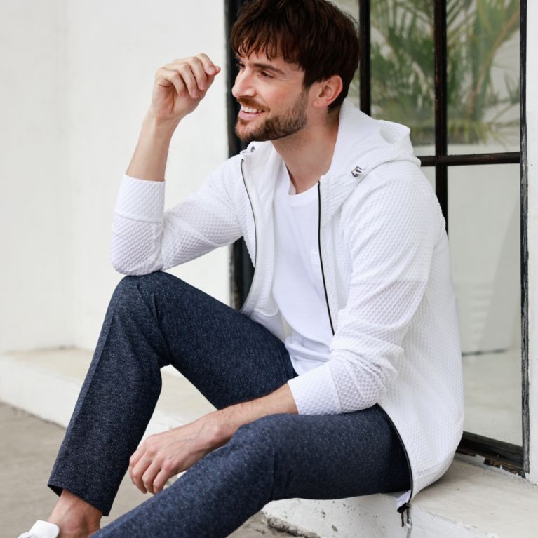 タックジャカードサマーパーカ パーカー Epoca Uomo エポカ ウォモ のメンズファッション通販 三陽商会