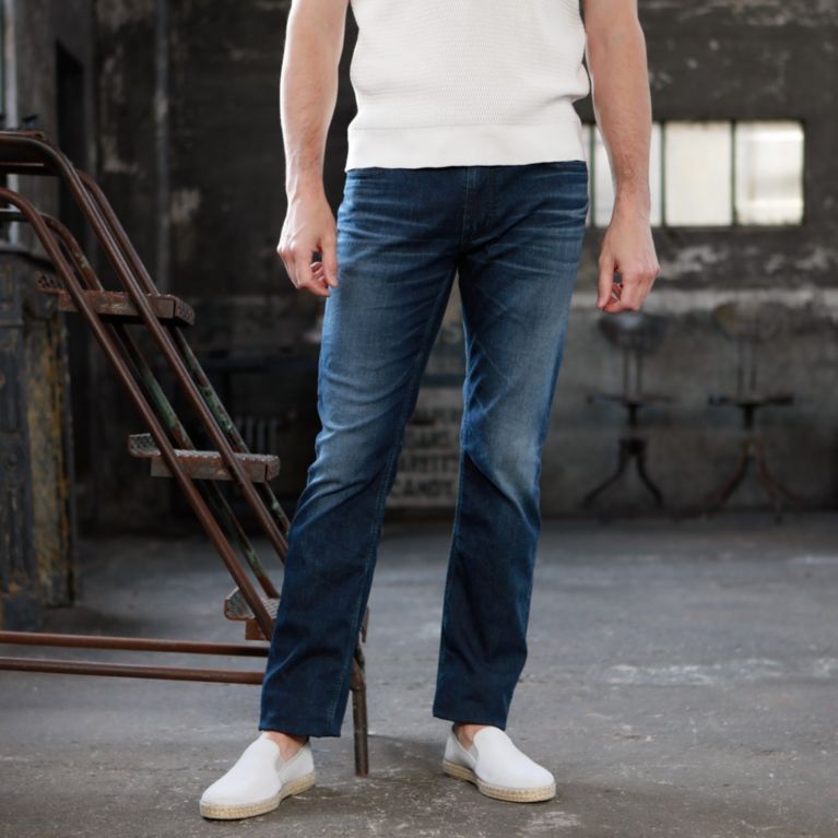 【EPOCA UOMO】 【日本製】ハイパワーストレッチサマーデニム ネイビー1