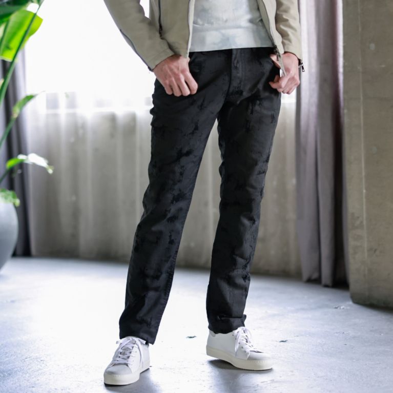 フラワーB ブルーグレイ エポカウォモ デニムパンツ - 通販