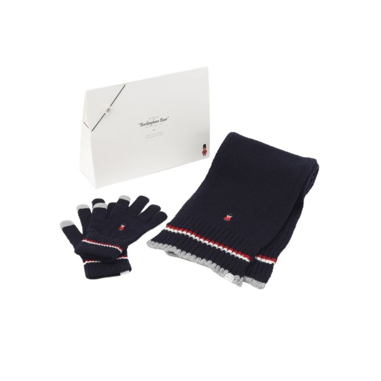 バッキンガムベア マフラー グローブセット マフラー Mackintosh Philosophy Men マッキントッシュ フィロソフィー メン の メンズファッション通販 三陽商会