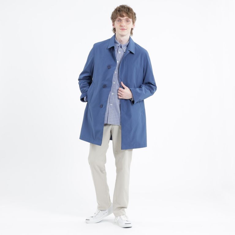 シンセティックタイプライターコート 3WAY DOVER LONG（ドーヴァーロング）（ステンカラーコート）｜MACKINTOSH  PHILOSOPHY MEN（マッキントッシュ フィロソフィー メン）のメンズファッション通販｜三陽商会