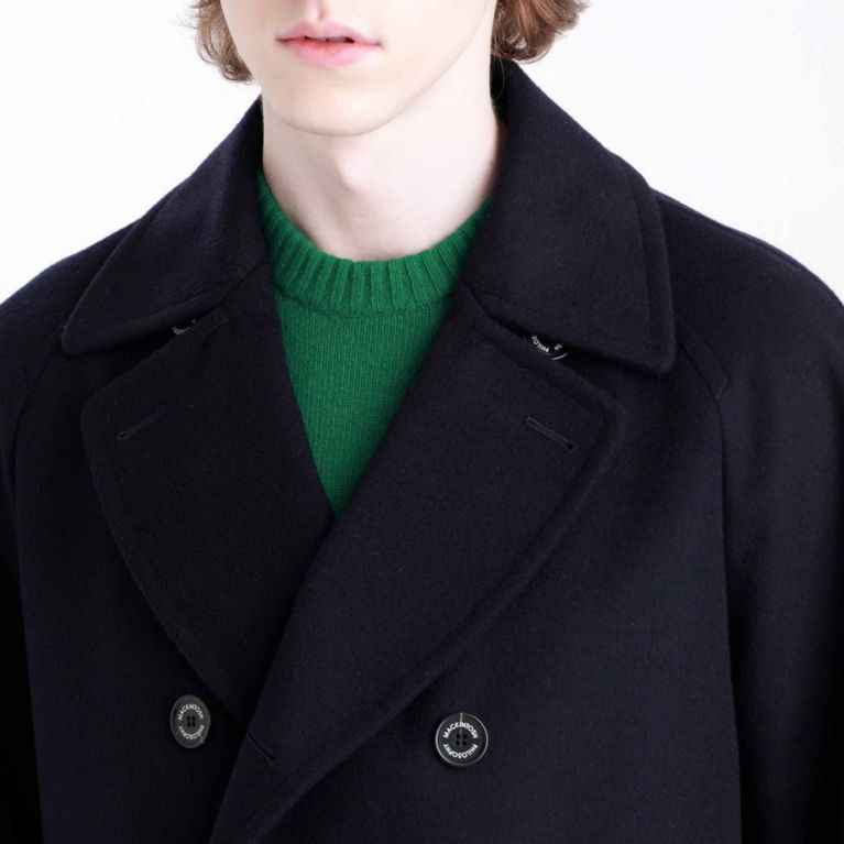 ビーバーボンディング ロングｐコート ピーコート Mackintosh Philosophy Men マッキントッシュ フィロソフィー メン のメンズ ファッション通販 三陽商会