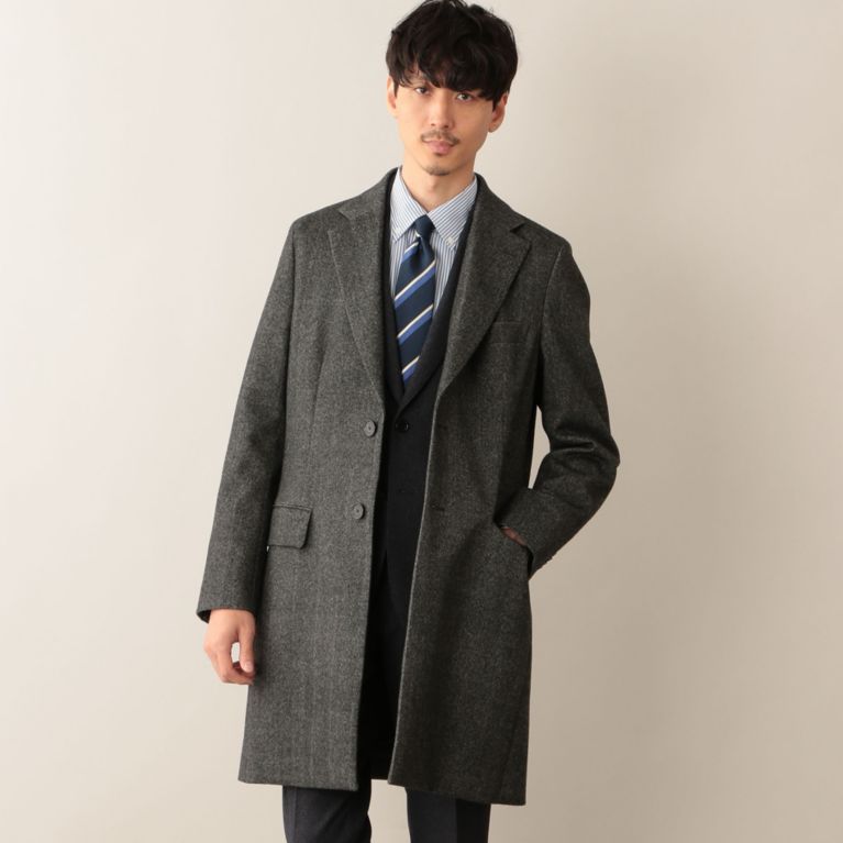 ＜三陽商会＞【マッキントッシュ フィロソフィー メン(MACKINTOSH PHILOSOPHY MEN)】STANHOPE SHORT BEAVER チャコールグレー 送料無料！画像