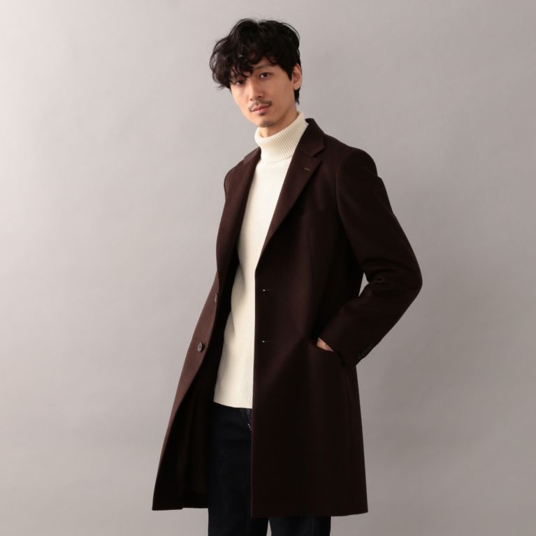 Stanhope ショートビーバー チェスターフィールドコート チェスターコート Mackintosh Philosophy Men マッキントッシュ フィロソフィー メン のメンズファッション通販 三陽商会