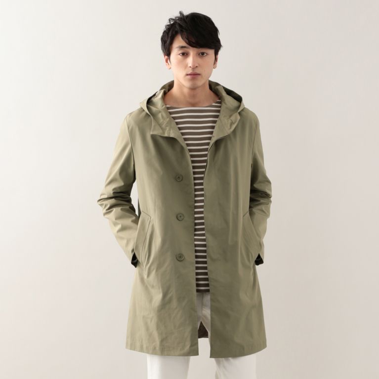 メモリーオックスフォード フーデッドコート レインコート Mackintosh Philosophy Men マッキントッシュ フィロソフィー メン のメンズファッション通販 三陽商会