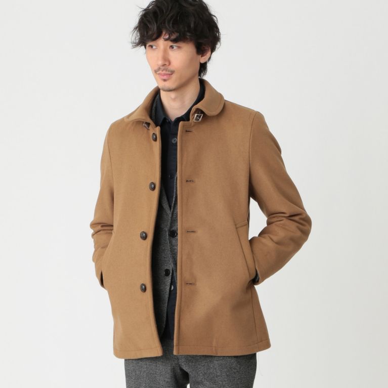 ショールカラーメルトン ステンカラーコート Mackintosh Philosophy Men マッキントッシュ フィロソフィー メン のメンズ ファッション通販 三陽商会