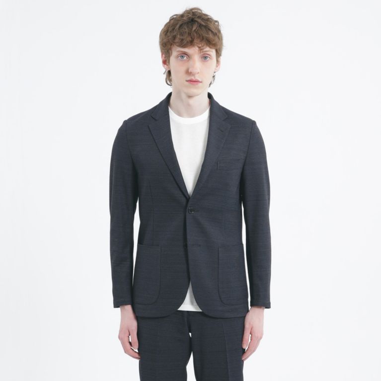 テーラードジャージー ジャケット リネンジャージー（テーラード