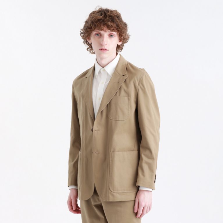 【MACKINTOSH PHILOSOPHY MEN】 brisbane moss 2PATCH JACKET ベージュ