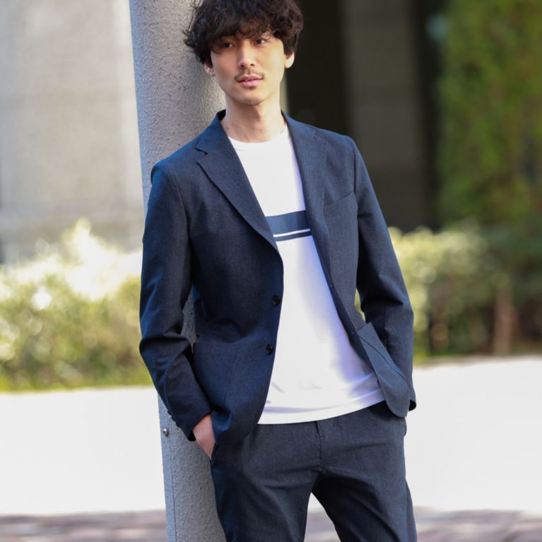 Gramicci Mackintosh Philosophy クールマックスサッカージャケット テーラードジャケット Mackintosh Philosophy Men マッキントッシュ フィロソフィー メン のメンズファッション通販 三陽商会