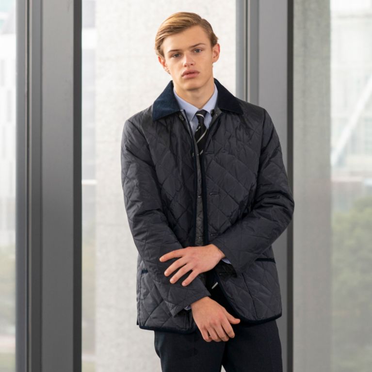 Warenford 高密度ポリエステルタフタ キルティングジャケット ダウンブルゾン Mackintosh Philosophy Men マッキントッシュ フィロソフィー メン のメンズファッション通販 三陽商会
