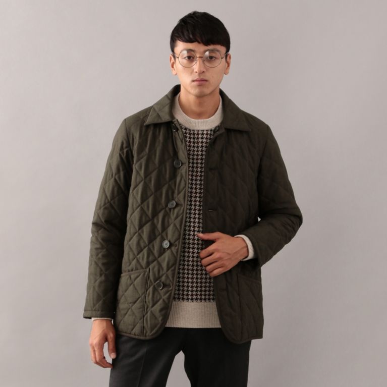 Trotter Birmingam エクストラソリッド メランジツイル キルティングジャケット その他ブルゾン Mackintosh Philosophy Men マッキントッシュ フィロソフィー メン のメンズファッション通販 三陽商会