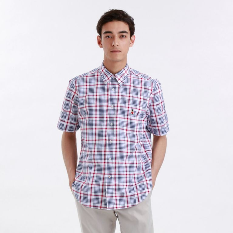 デニム タータンチェック 半袖 ボタンダウンシャツ シャツ ブラウス Mackintosh Philosophy Men マッキントッシュ フィロソフィー メン のメンズファッション通販 三陽商会