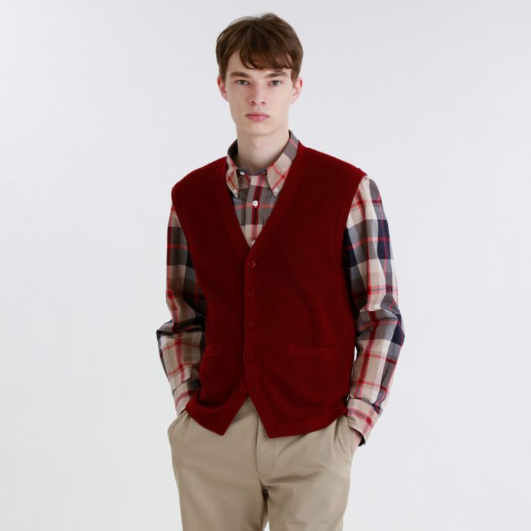 前開きニットベスト ニット セーター Mackintosh Philosophy Men マッキントッシュ フィロソフィー メン のメンズファッション通販 三陽商会