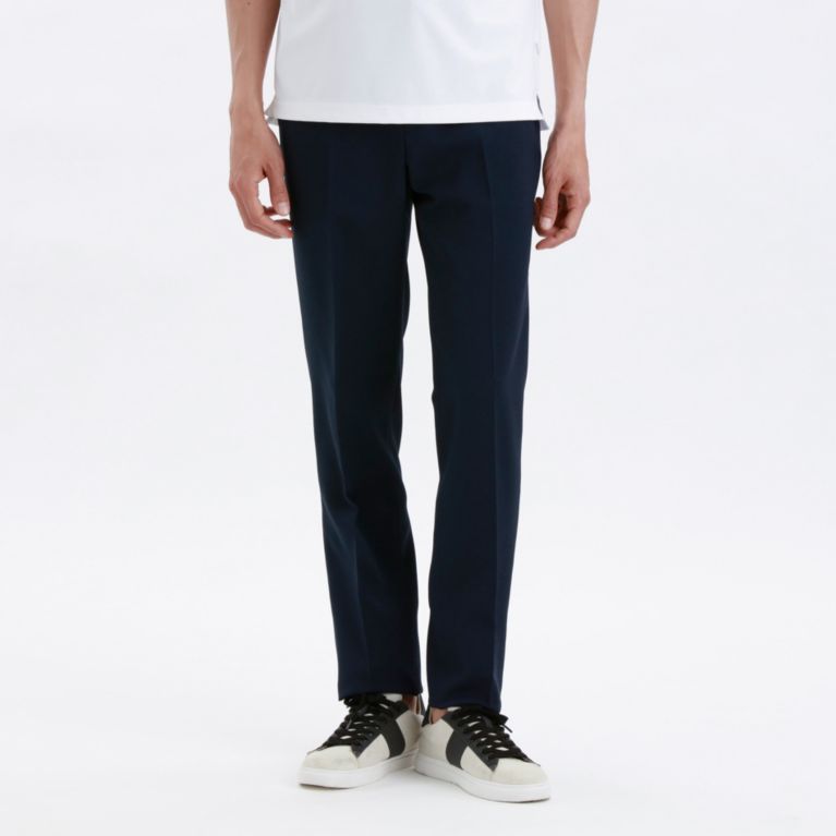 【MACKINTOSH PHILOSOPHY MEN】 はっ水メッシュ TROUSERS#070 ブルー