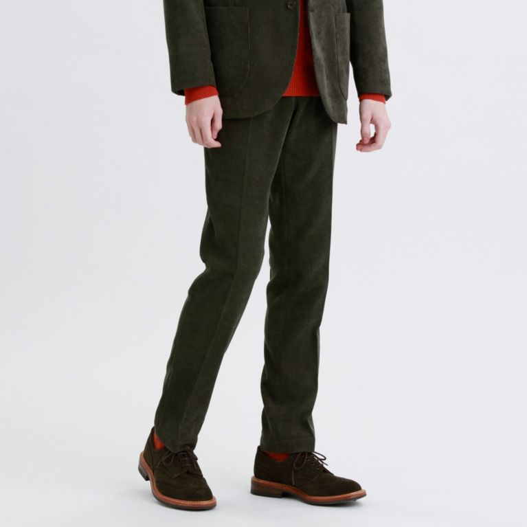【MACKINTOSH PHILOSOPHY MEN】 テクノコーデュロイ EASY PANTS カーキ