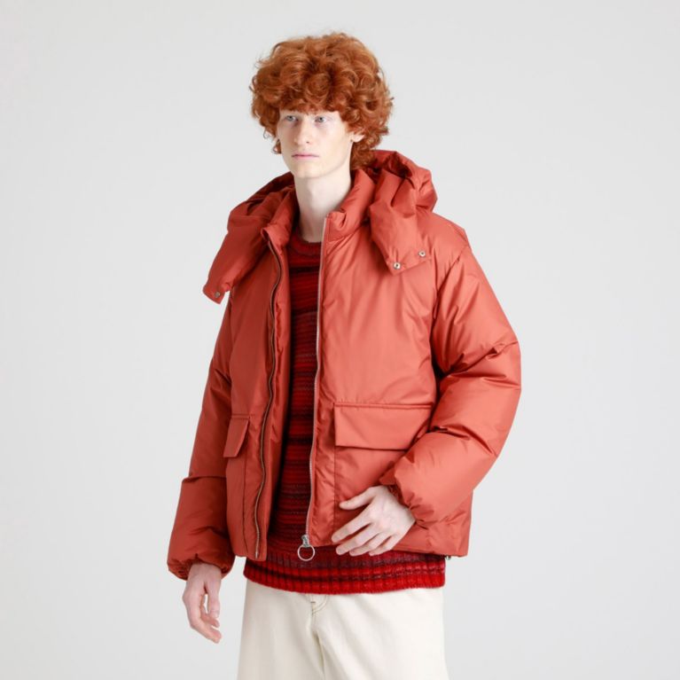 【MACKINTOSH PHILOSOPHY MEN】 GREY LABEL ショートダウンジャケット オレンジ