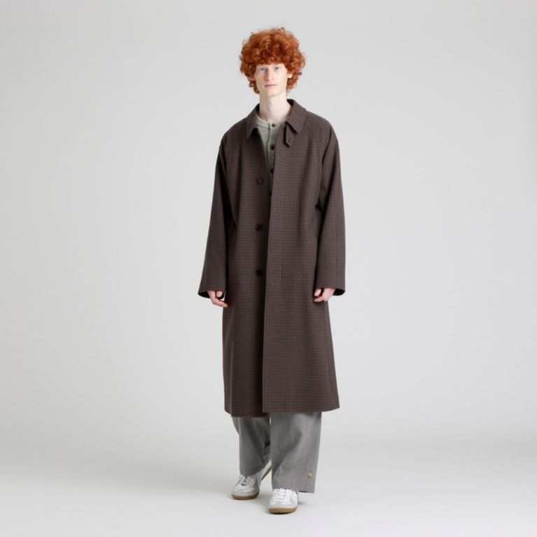 【MACKINTOSH PHILOSOPHY MEN】 GREY LABEL ガンクラブベルテッドコート ブラウン