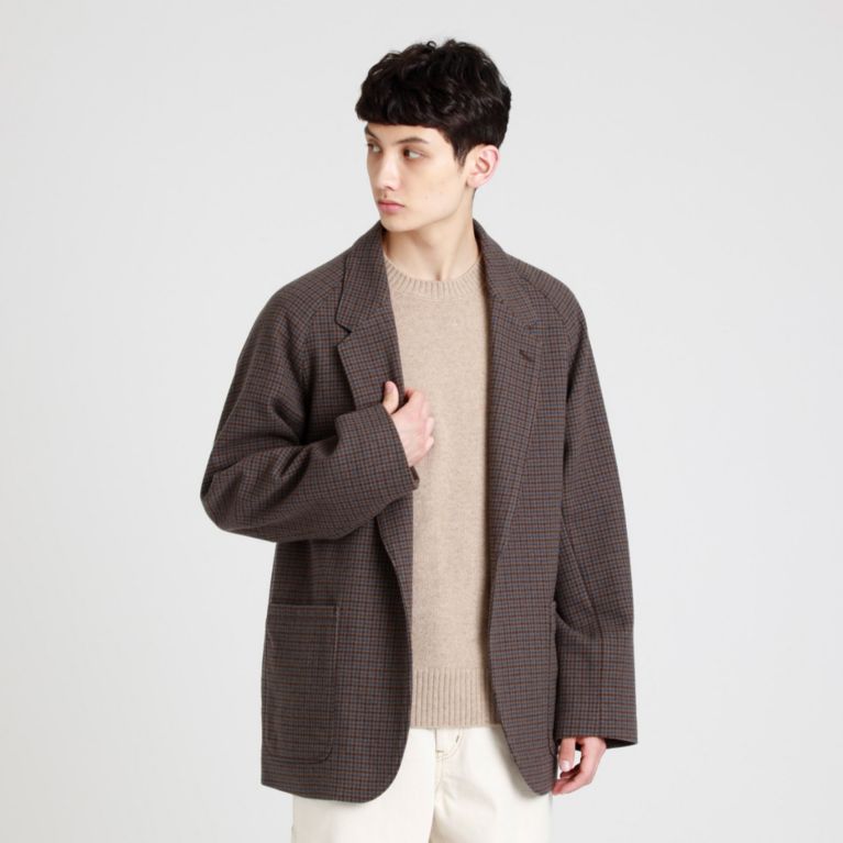 【MACKINTOSH PHILOSOPHY MEN】 GREY LABEL ガンクラブラグランジャケット ブラウン