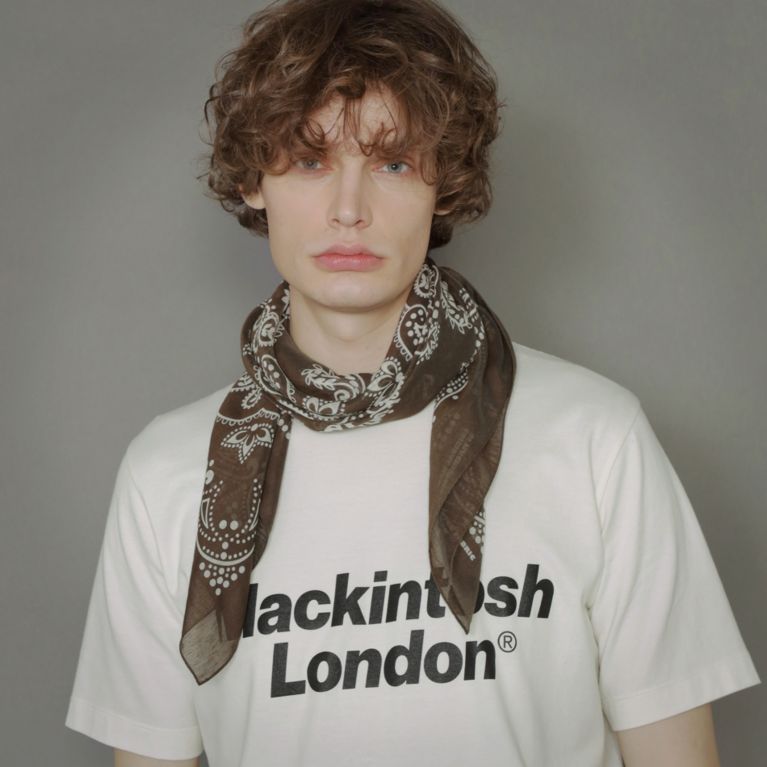 大判バンダナ その他マフラー ストール スカーフ Mackintosh London Men マッキントッシュ ロンドン メン のメンズ ファッション通販 三陽商会