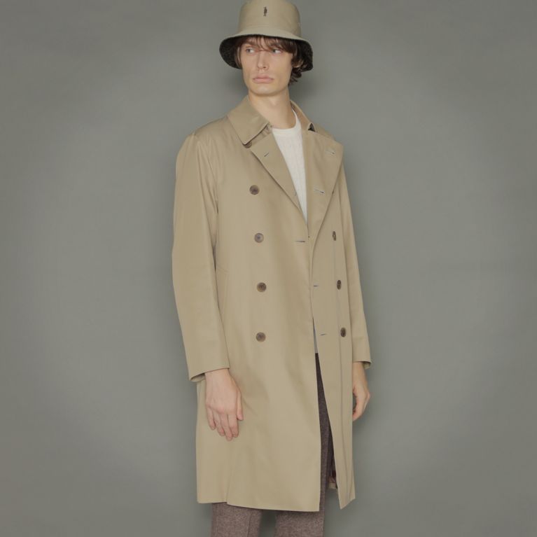 【MACKINTOSH LONDON MEN】 【DUNKELD TRENCH ML】ギャバジントレンチコート ベージュ