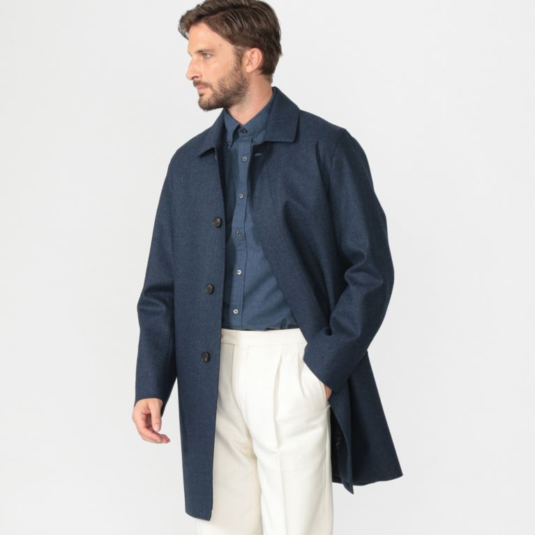 Dunkeld Short Ml 伊ロロピアーナ社グリーンストームシステムステンカラーコート ステンカラーコート Mackintosh London Men マッキントッシュ ロンドン メン のメンズファッション通販 三陽商会