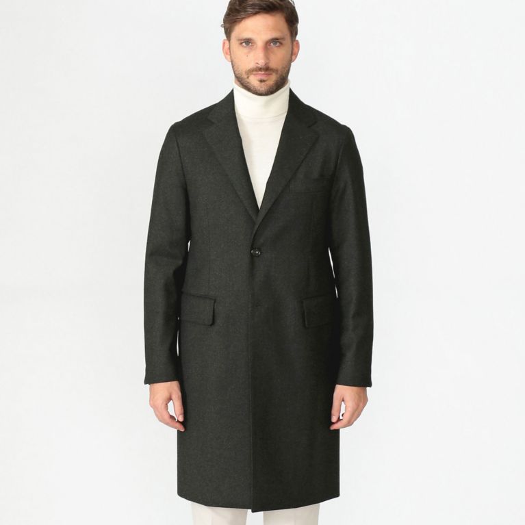 ＜三陽商会＞【マッキントッシュ ロンドン メン(MACKINTOSH LONDON MEN)】【Loro Piana】ファボラシングルチェスターコート グレー 送料無料！