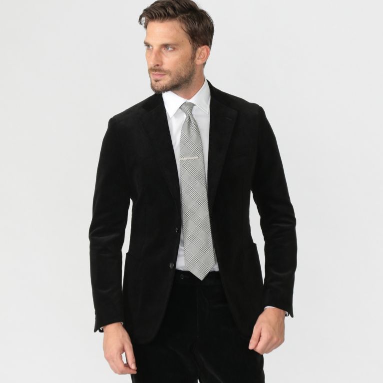 【MACKINTOSH LONDON MEN】 【NEW BRIDGE】シャンカールコーディロイジャケット ブラック