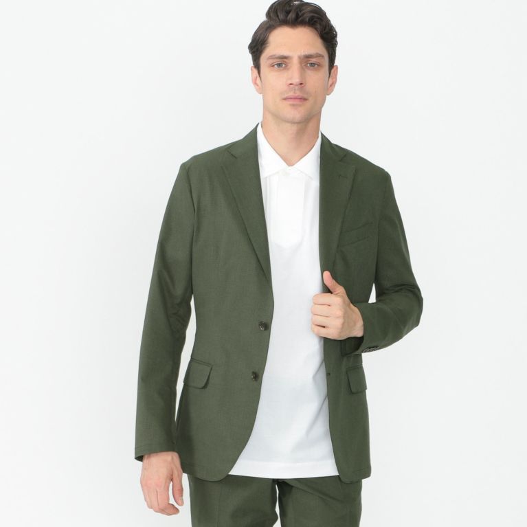 【MACKINTOSH LONDON MEN】 【NEW BRIDGE】クールドッツジャケット カーキ