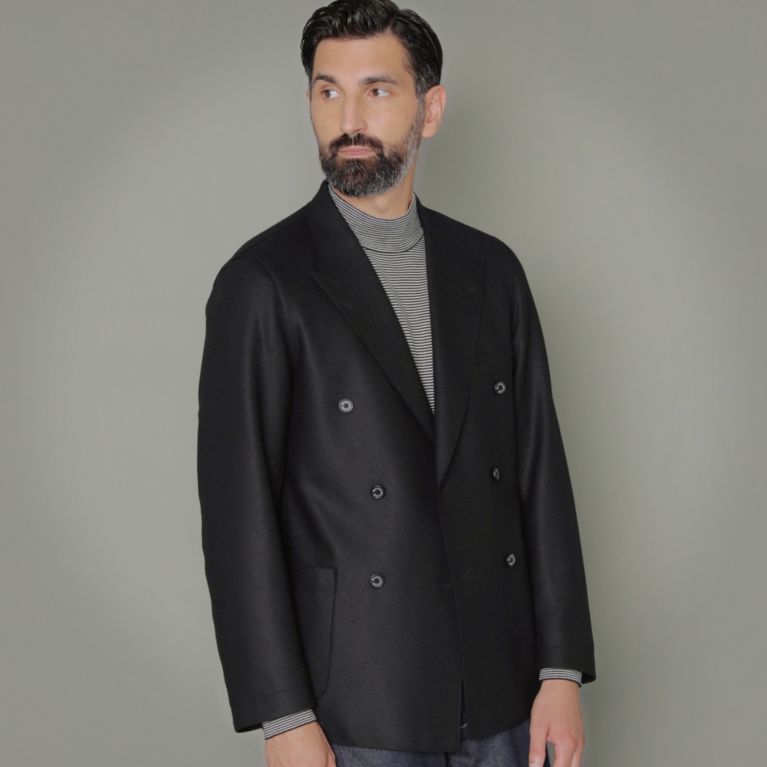 FLEX JERSEY】ジャージメルトンダブルブレストジャケット（その他