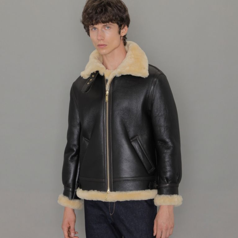 MACKINTOSH LONDON◇ラムレザー シングルライダースジャケット